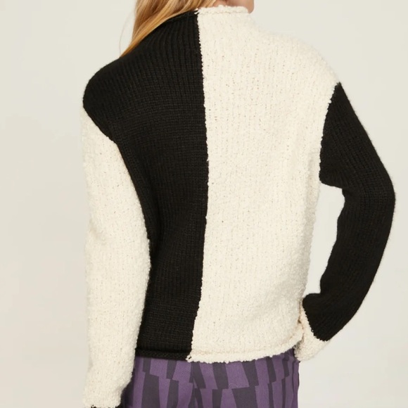 Rachel Antonoff B&W Cookie Sweater in Size XL - Picture 7 of 12